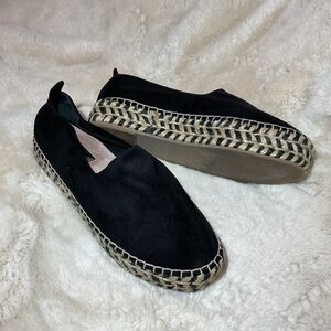 Steven by Steve Madden Pipah black espadrille